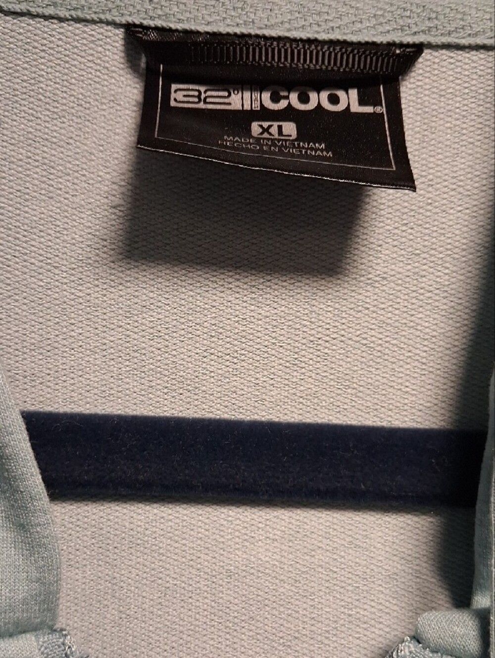 32 Degrees Light Blue Zip-Up Hoodie Jacket - Picture 2 of 3